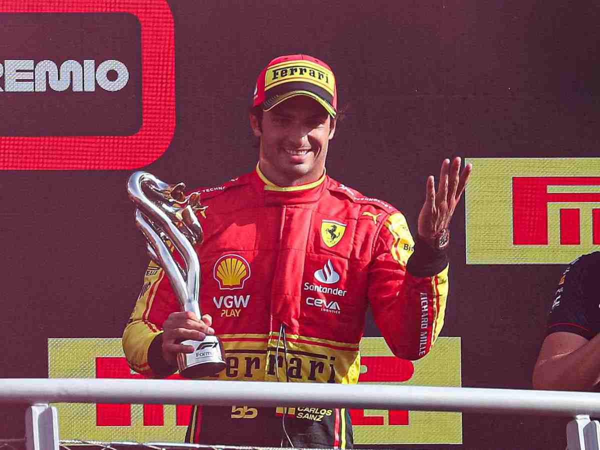 Carlos Sainz in Monza