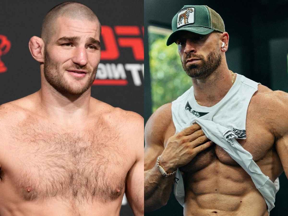 “I would take your f**king life,” Sean Strickland warns VIRAL 260-pound bodybuilder for challenging Nate Diaz and Demetrious Johnson