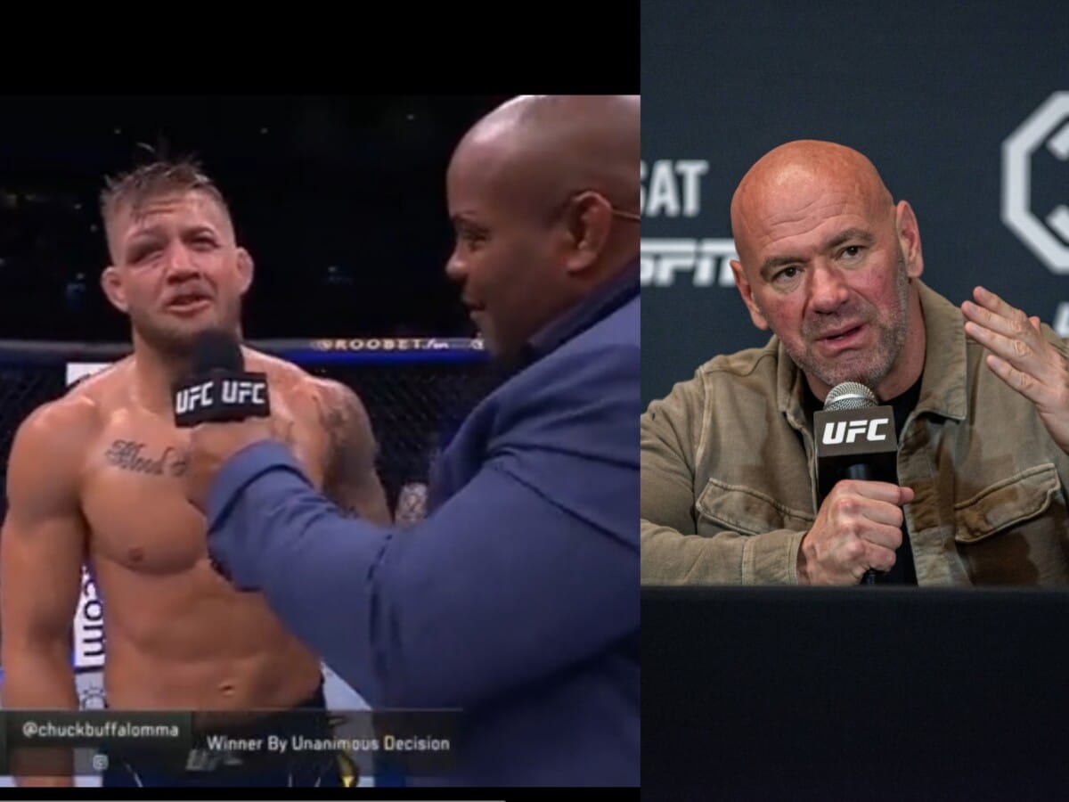 WATCH: Debut fighter puts Dana White’s company in trouble by dropping homophobic slurs on ESPN targeting Australian fans at UFC 293