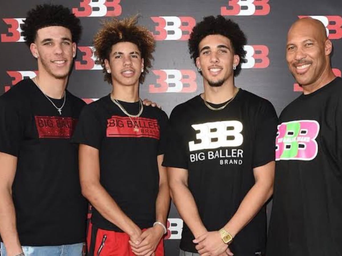 What are LaVar Ball’s three sons doing right now?