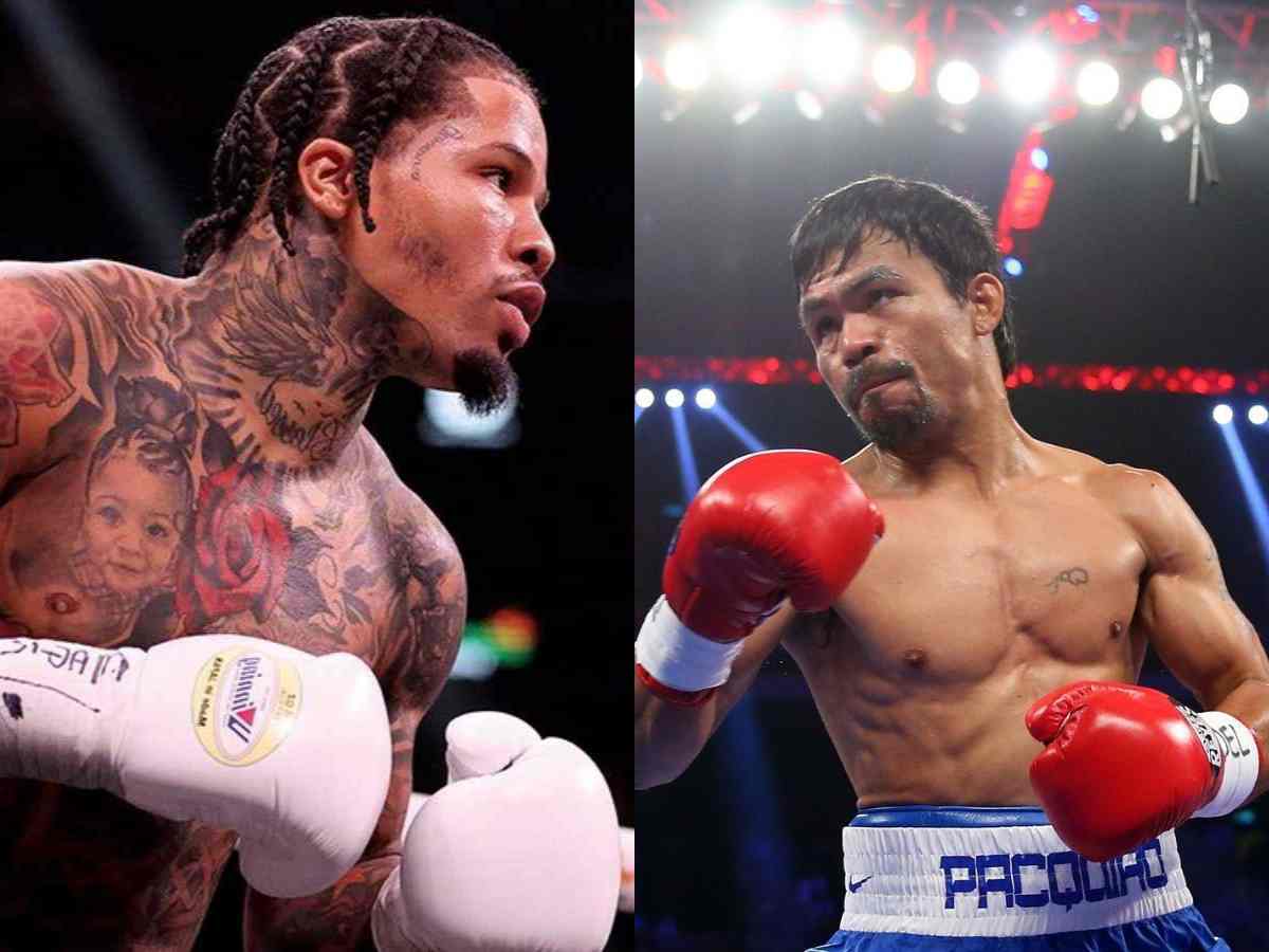 Gervonta Davis and Manny Pacquiao