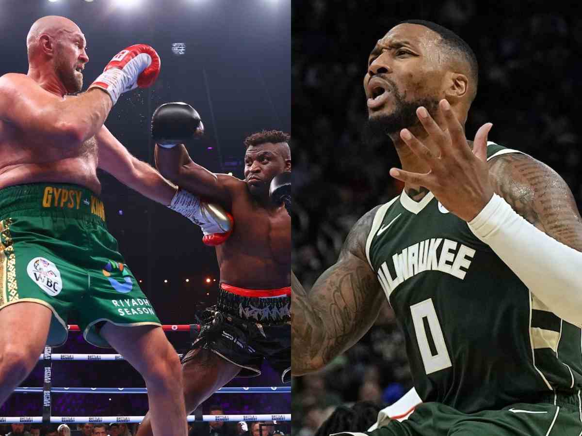 $100,000,000 worth NBA superstar calls out Tyson Fury for using illegal MMA move against Francis Ngannou in boxing match