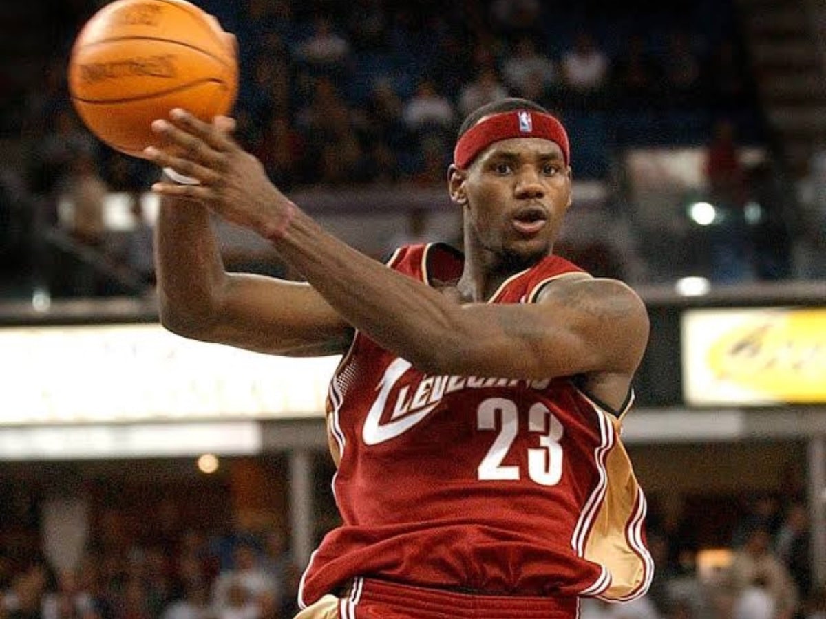 LeBron James shocked everyone in his rookie year