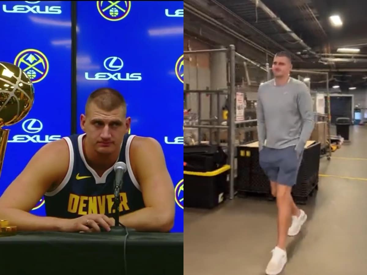 “He hates being in America” – Nikola Jokic fails to hide SADNESS of being away from horses, gives on-brand response to question about Deion Sanders