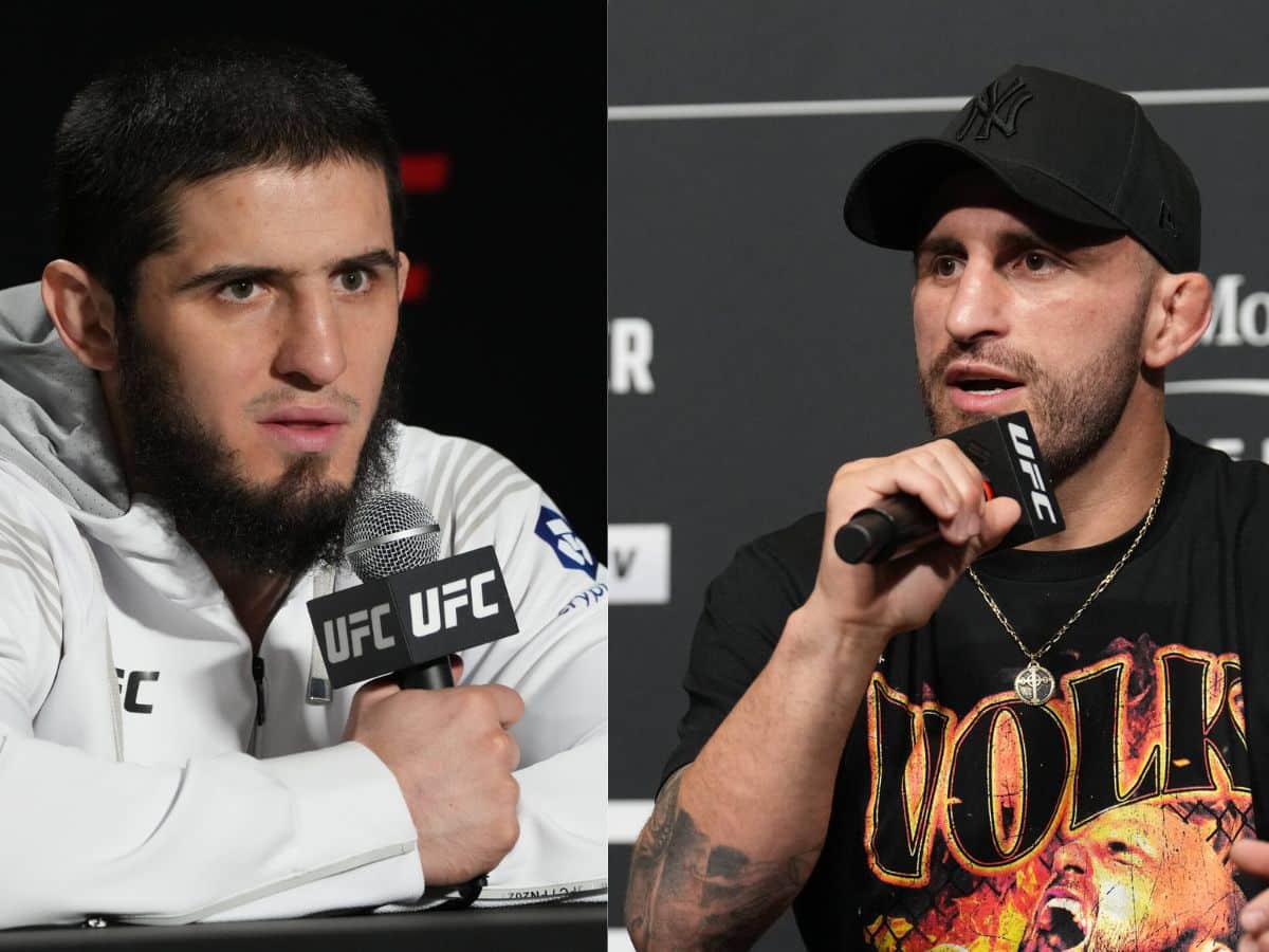 “If he’s smart, if his team’s smart…” Islam Makhachev gives BRUTAL reality check to Alexander Volkanovski after claims to fight two months after headkick knockout