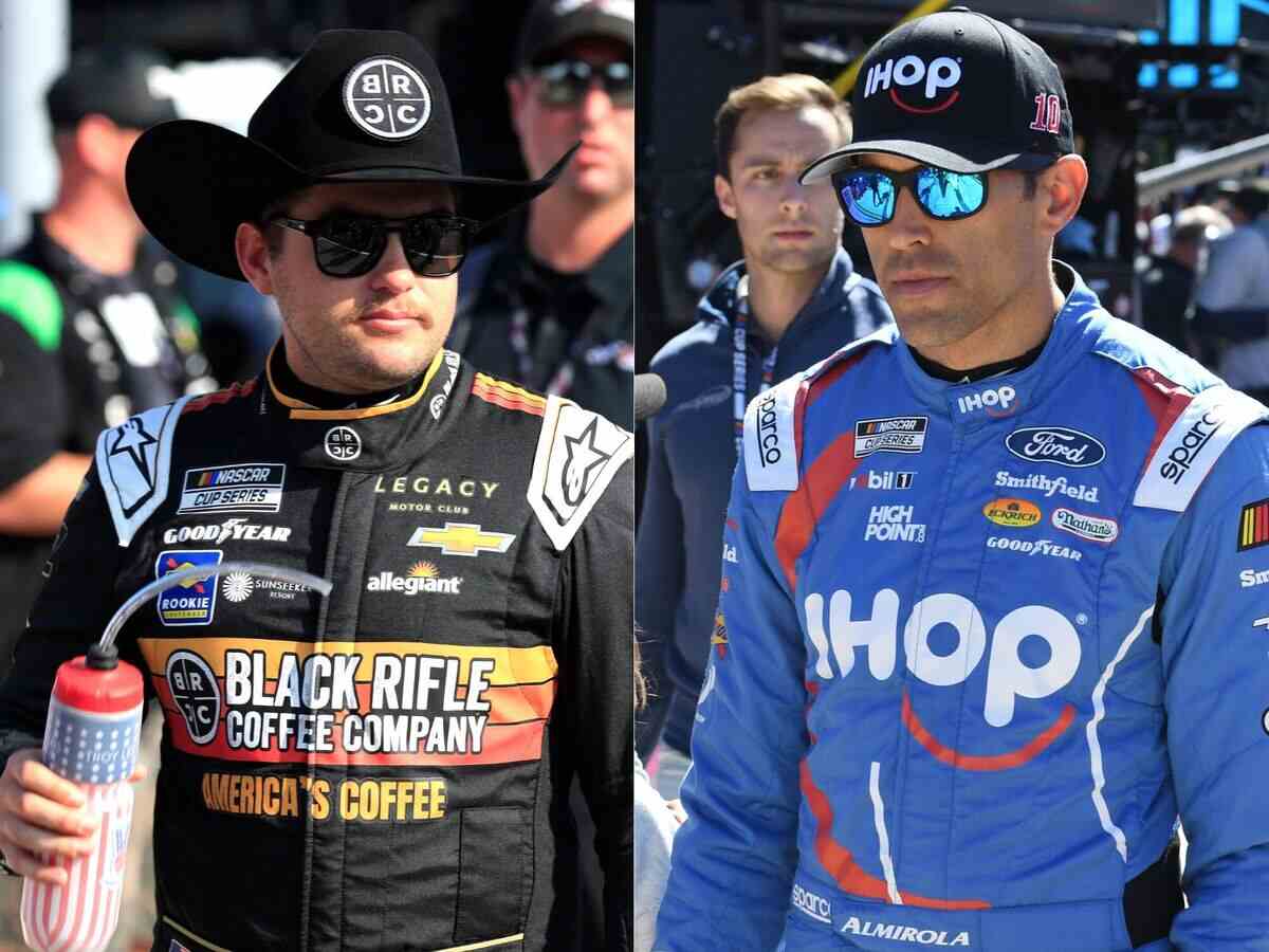 Noah Gragson and Aric Almirola