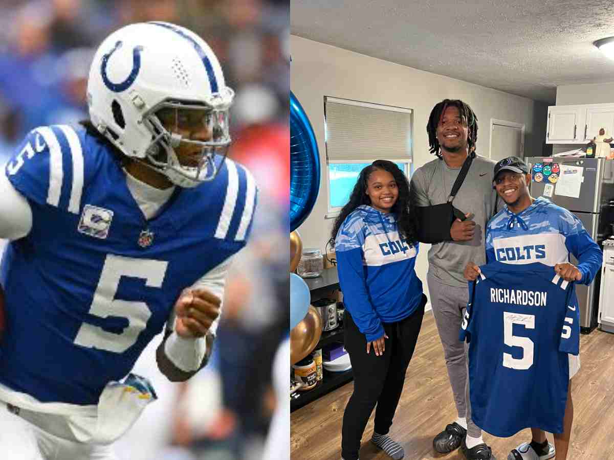 WATCH: “Easiest QB to root for!” – Anthony Richardson leaves a Colts fan ‘speechless’ after surprising him on his birthday by spending time at his house