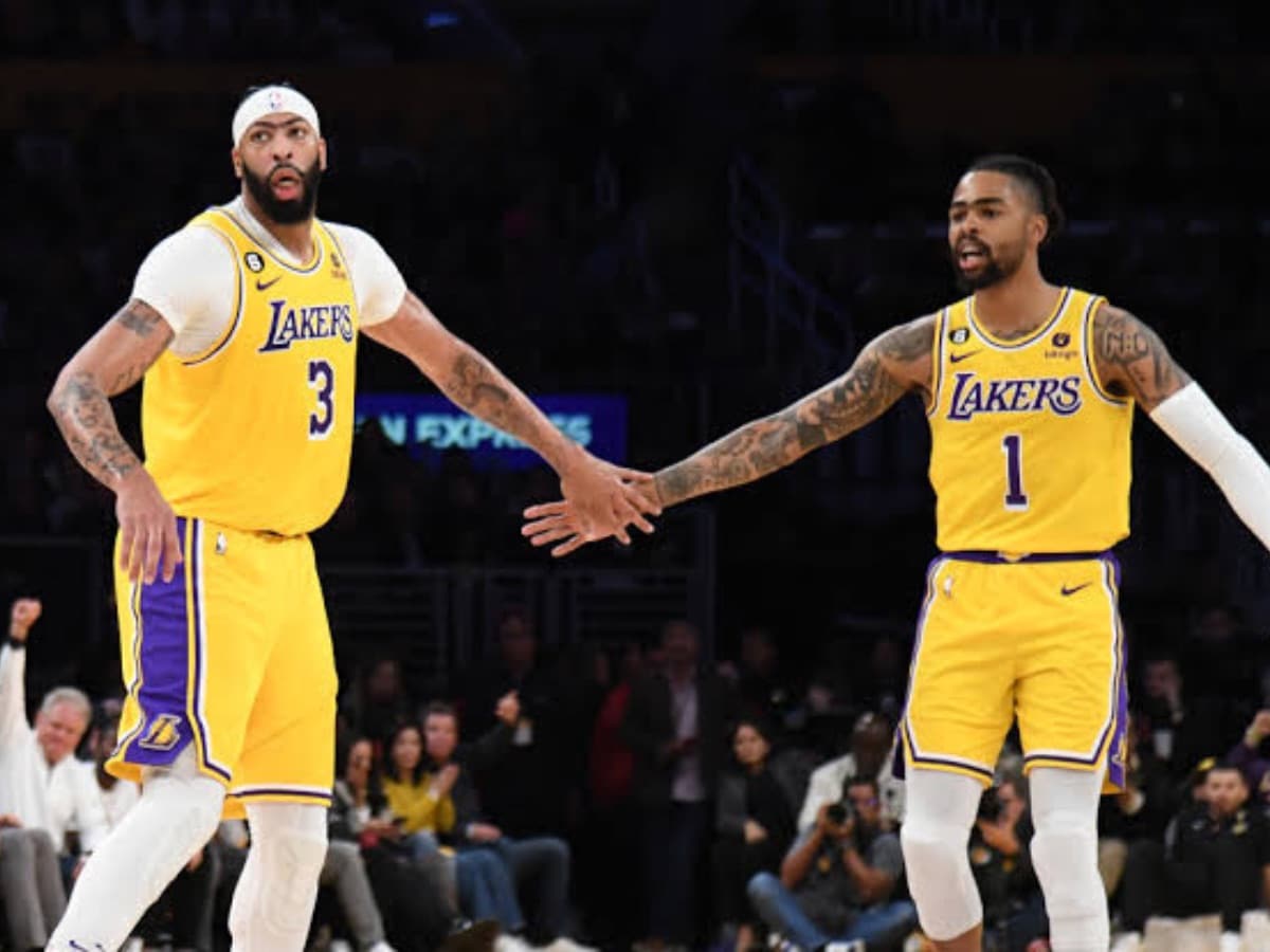 WATCH: “AD’s a monster!” – D’Angelo Russell left in awe of Anthony Davis following Lakers’ second win of the season over Orlando