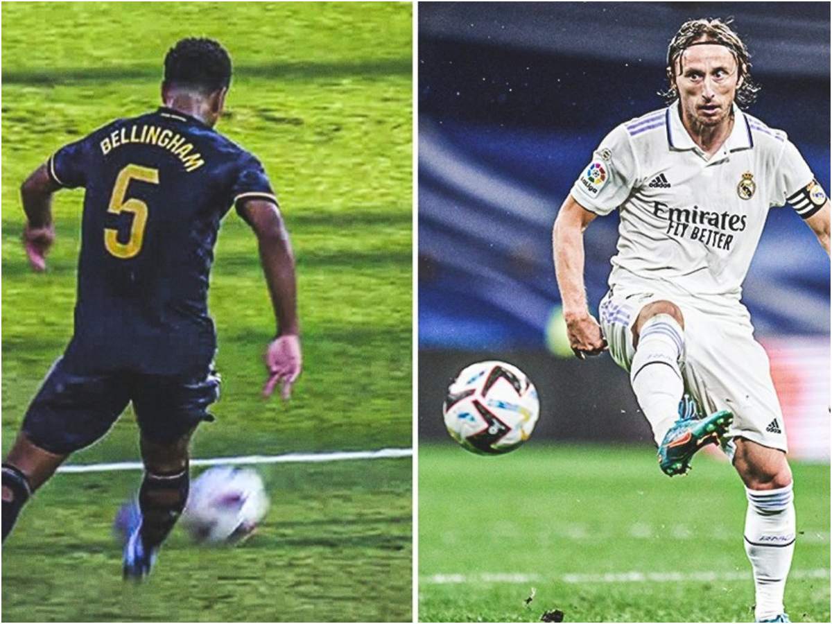 Jude Bellingham credits Real Madrid legend Luka Modric as the inspiration behind his magnificent trivela assist against Girona