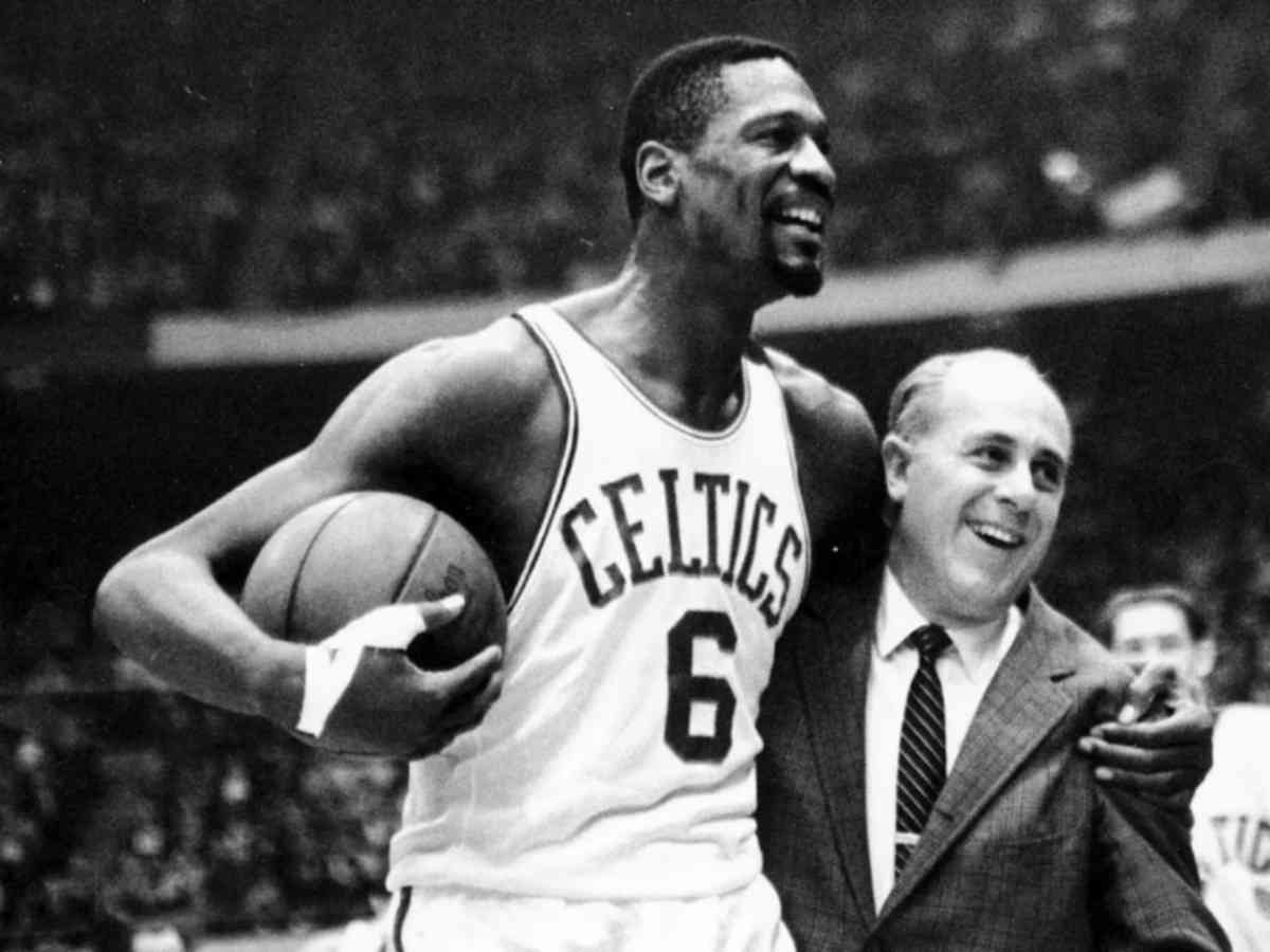 Bill Russell and Red Auerbach 