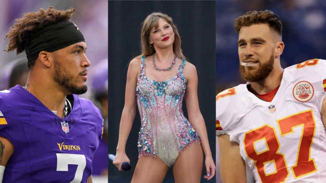 Vikings CB Byron Murphy vows to subtly humiliate Travis Kelce in front of rumored girlfriend Taylor Swift this week