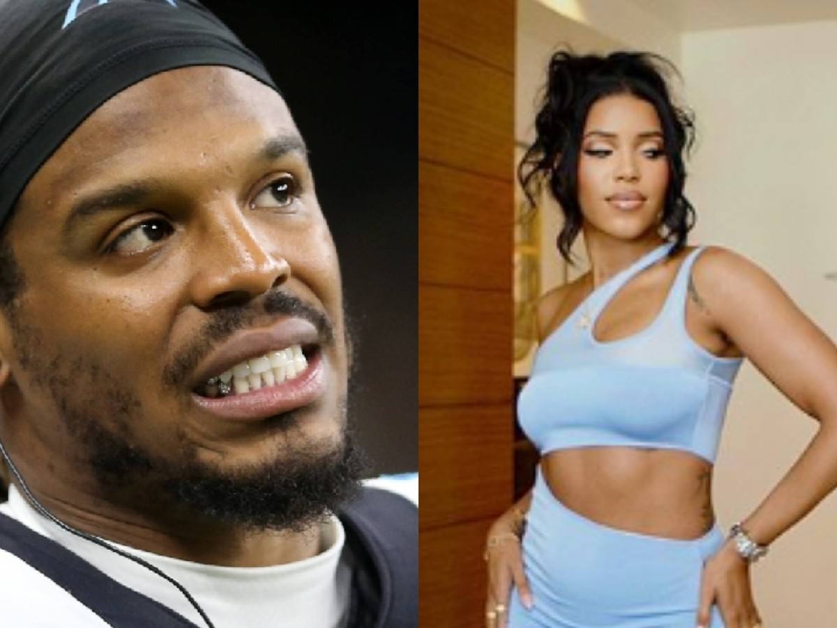 Cam Newton’s girlfriend Jasmin Brown trolls QB for having 7 kids with other women