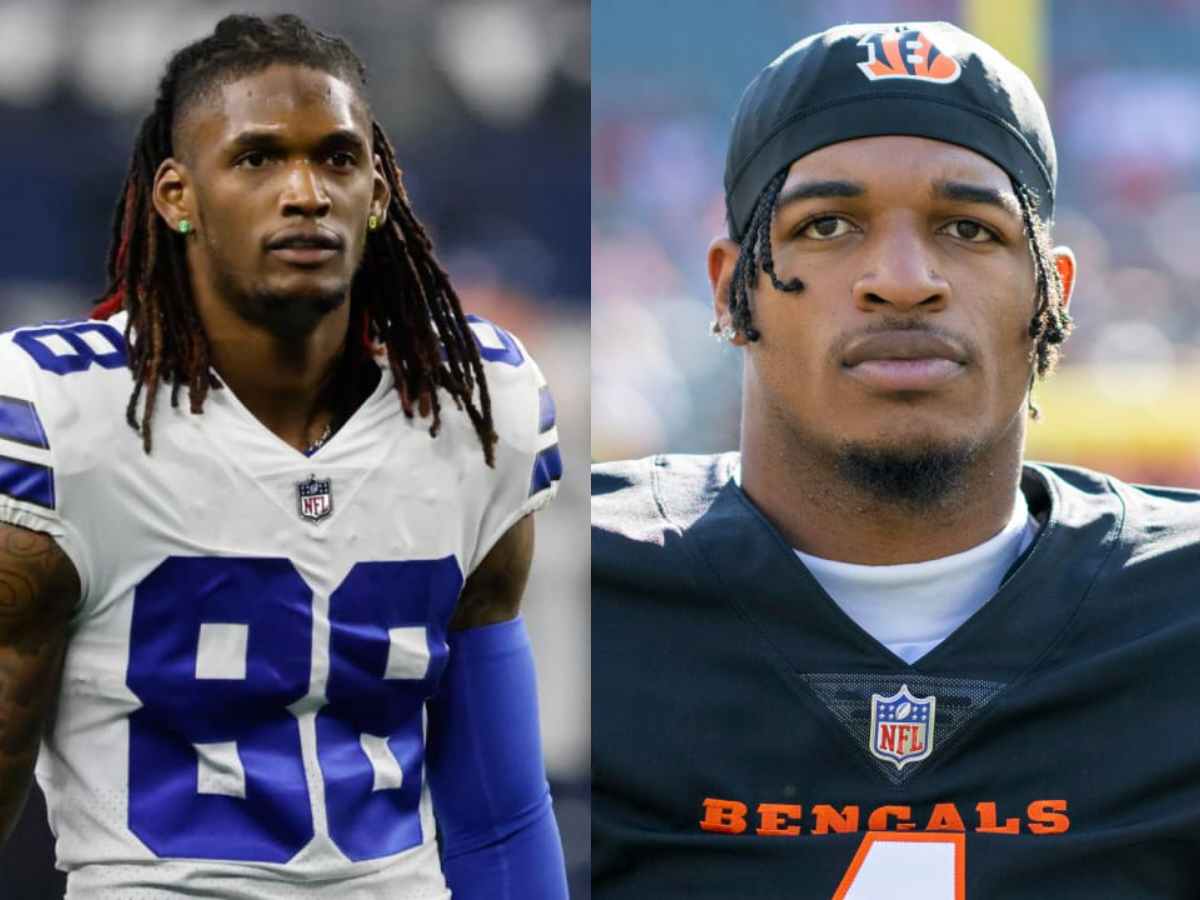 CeeDee Lamb drops a Ja’Marr Chase 7-11 reference while talking about how he’s always open following Cowboys’ win over the Chargers