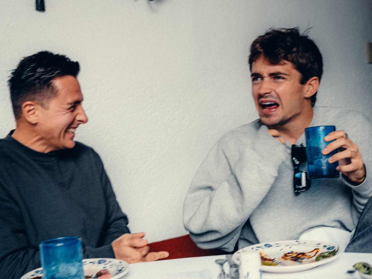 “This is what Ferrari’s strategy tastes like”- Fans mock Charles Leclerc as he struggles to eat spicy local cuisine ahead of the Mexican GP