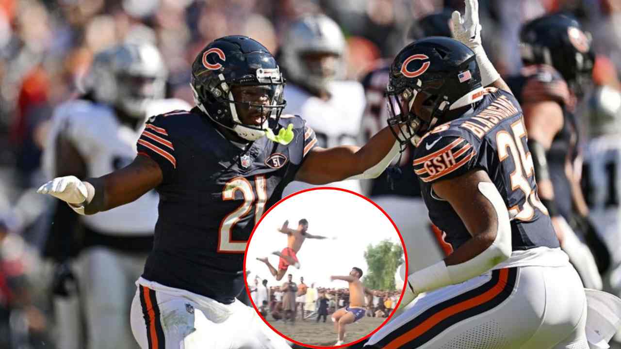 WATCH: Chicago Bears turn viral Kabaddi clips into an epic touchdown celebration against Raiders