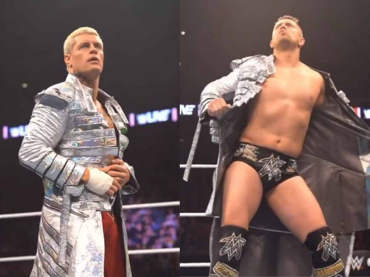 WATCH : Cody Rhodes steals The Miz’s jacket while the latter hilariously flaunts his dancing moves