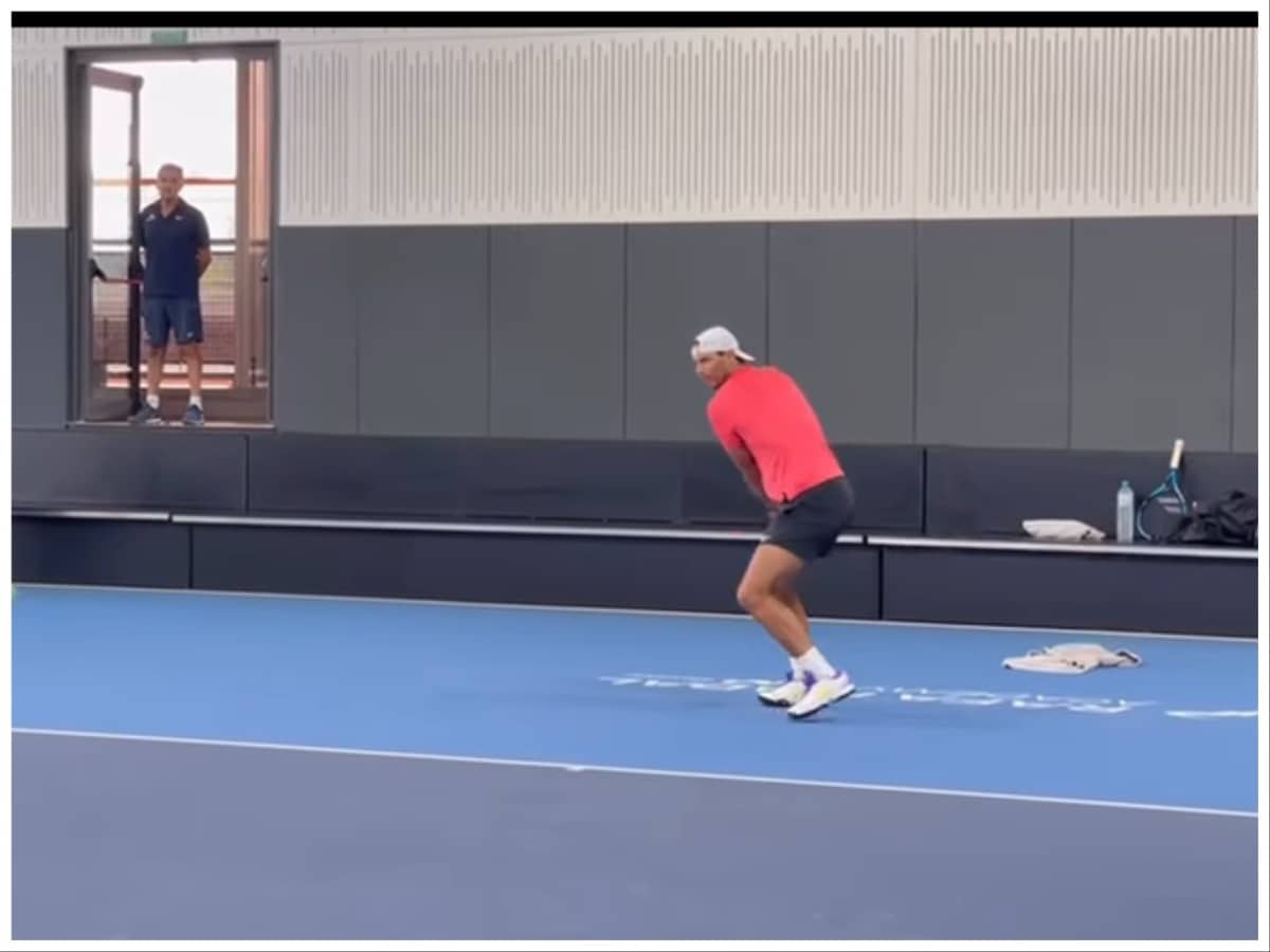 WATCH: Rafael Nadal returns to practice as fans await his return to the Tour in possibly his ‘farewell’ season