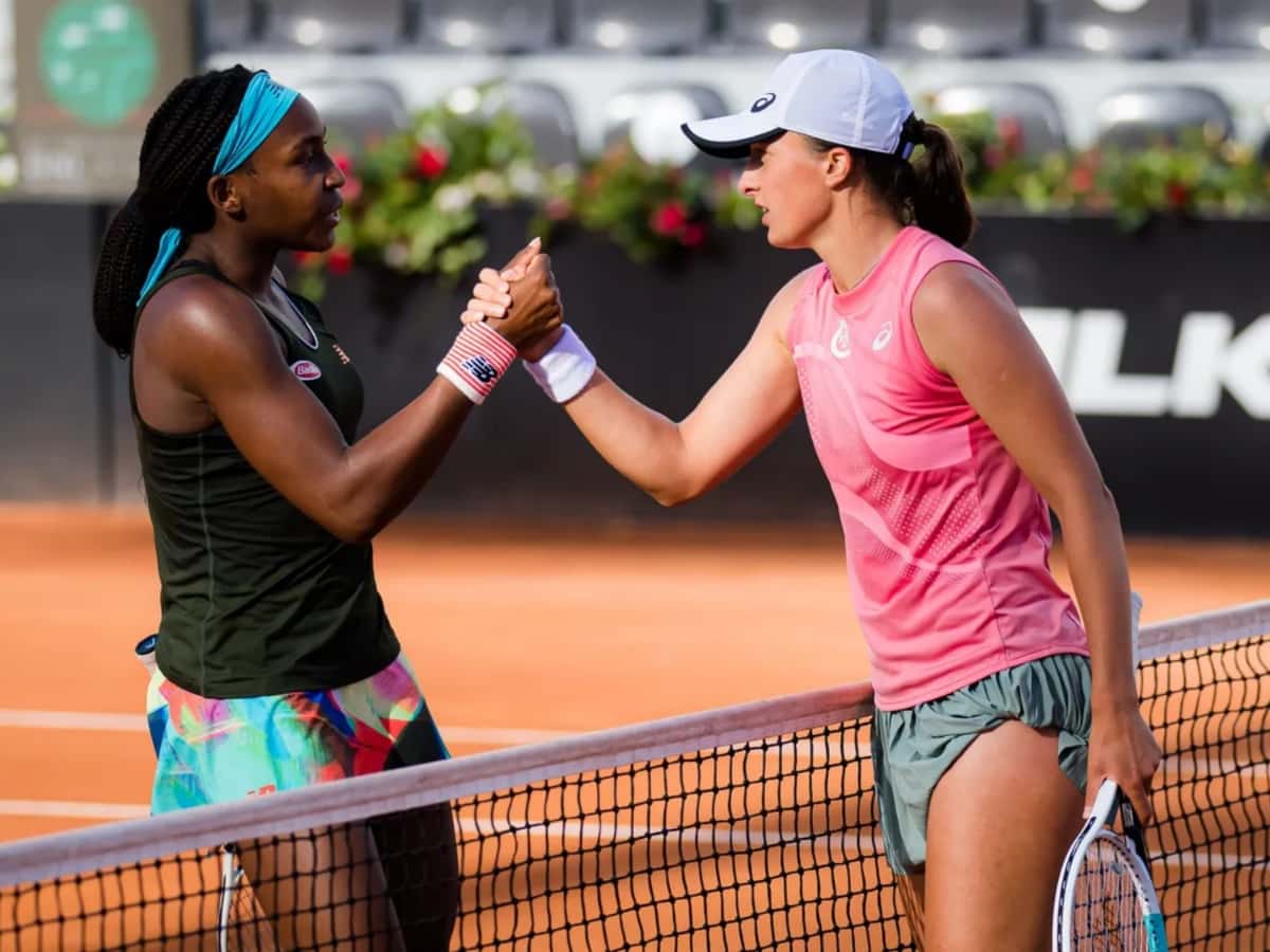 Coco Gauff and Iga Swiatek