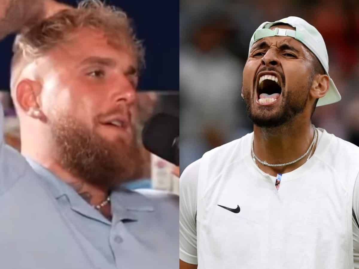 Nick Kyrgios tones down boxer Jake Paul’s story of drinking before his fight with Tommy Fury as the Aussie talks of his partying before facing Rafael Nadal at Wimbledon