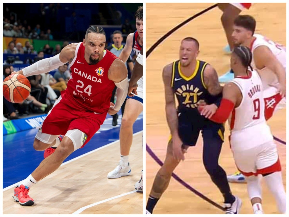 “Light skin Pat Bev” – Dillon Brooks calls himself ‘Dillon The Villain’ after punching opponent in groin, NBA fans LAUGH OFF Rockets star’s ridiculous claim