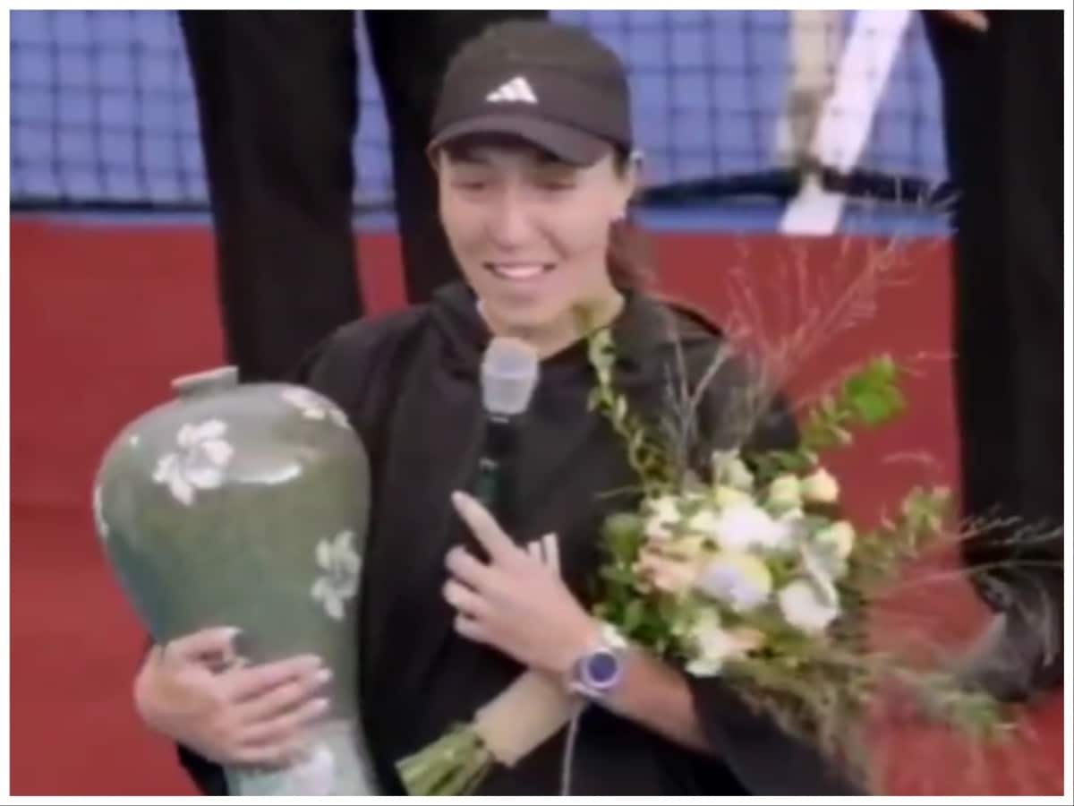 WATCH: Jessica Pegula apologizes to the crowd over her poor Korean as she clinches her 4th career title