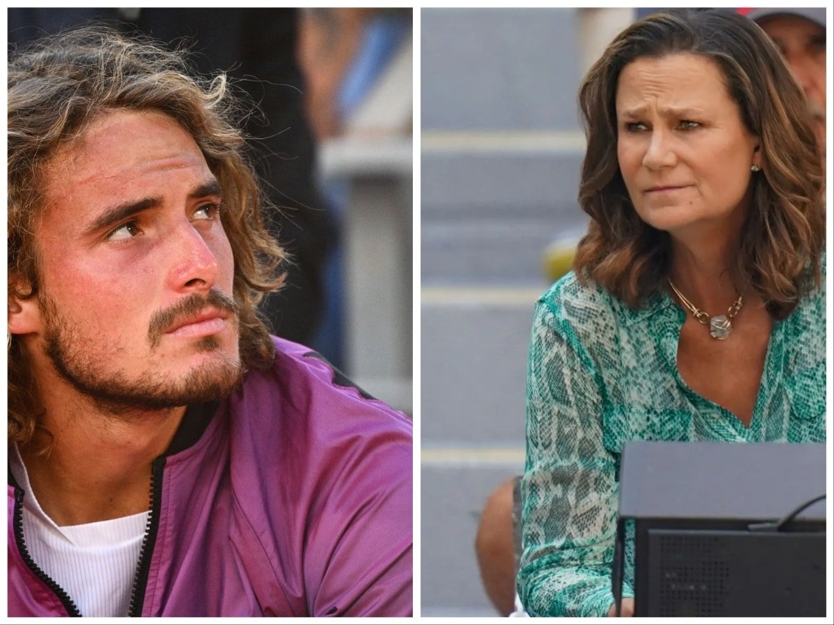 Pam Shriver sympathizes with Mark Philippoussis over his dismissal as coach by Stefanos Tsitsipas and also comments on his relationship with Paula Badosa