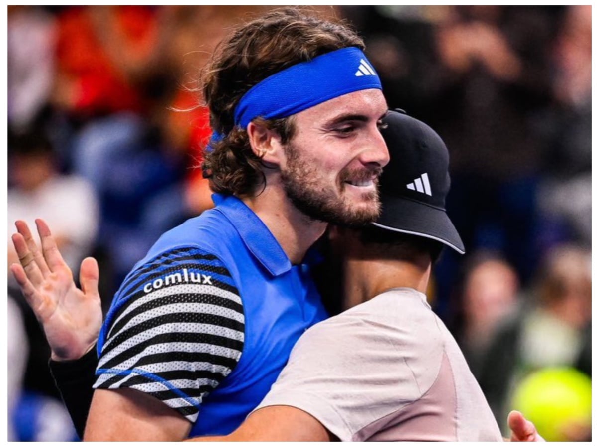 ‘Emotional’ Stefanos Tsitsipas dubs his doubles victory with brother Petros in Antwerp ‘more special’ than his singles titles