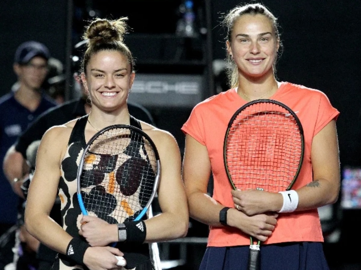 Maria Sakkari and Aryna Sabalenka