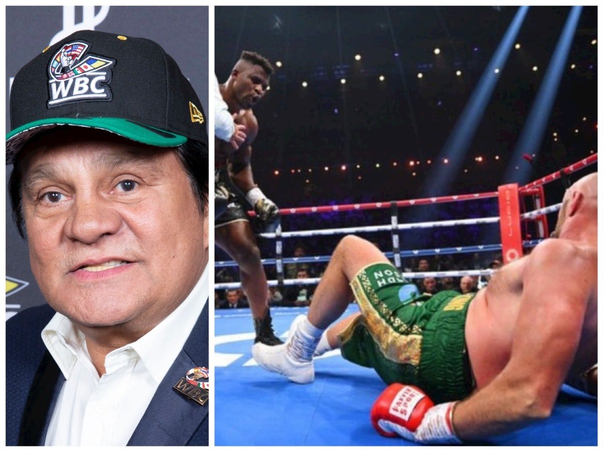 Boxing legend Roberto Duran reacts to witnessing Francis Ngannou ‘robbed’ of victory against Tyson Fury in controversial boxing match