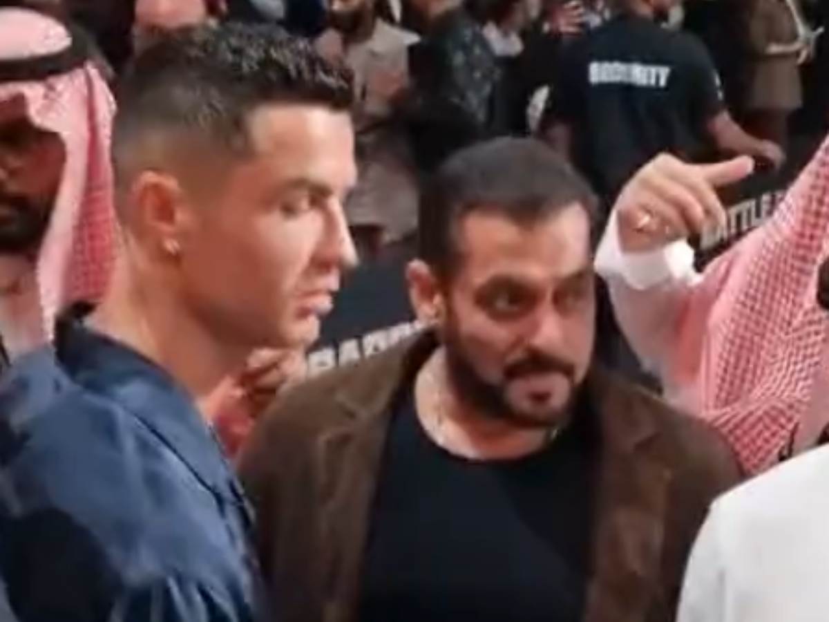 WATCH: Cristiano Ronaldo fails to recognize Bollywood actor Salman Khan; latter’s hilarious expression goes viral