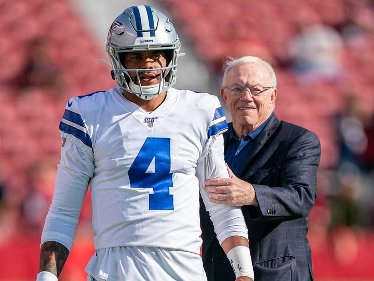 Dak Prescott and Jerry Jones