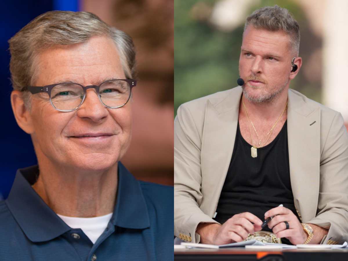 Renowned sportscaster Dan Patrick shares his two cents on Pat McAfee paying Aaron Rodgers for appearing on his ESPN show