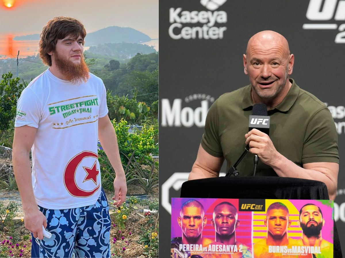 “How he’s from Dagestan and has zero takedown defense?” Dana White hilariously reacts to Dagestani pirate Sharaputdin Magomedov’s UFC 294 debut