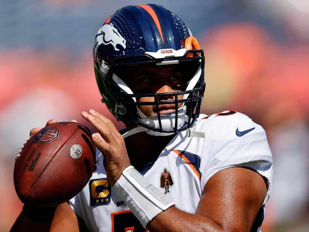 Denver Broncos quarterback Russell Wilson