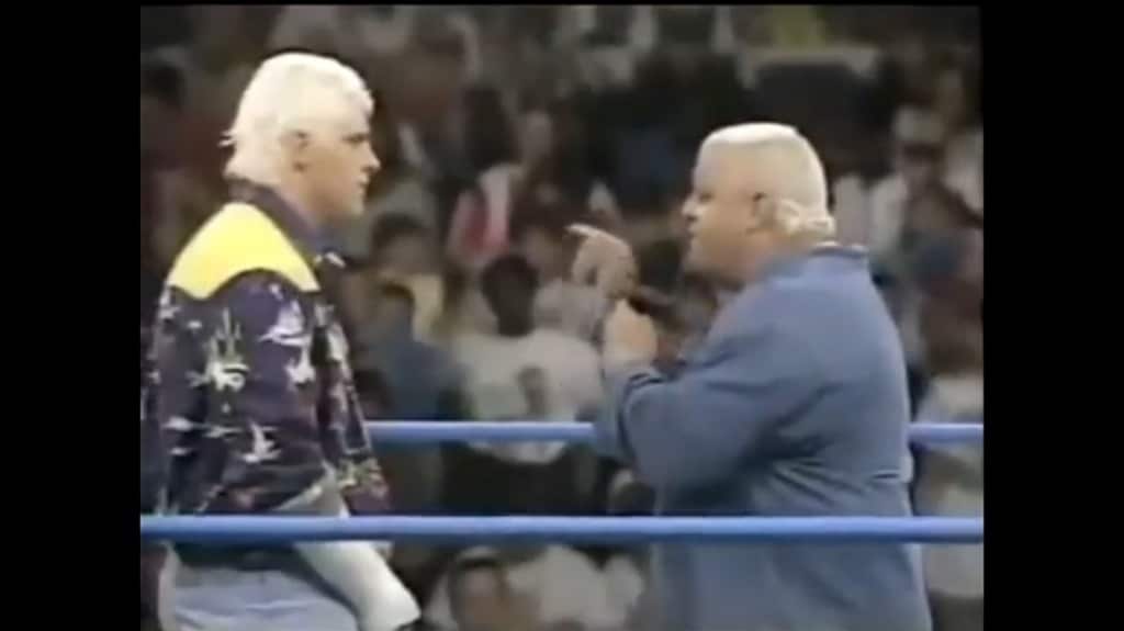 Dustin Rhodes and Dusty Rhodes