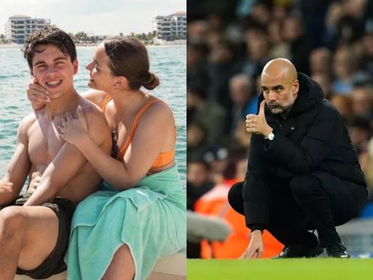 Pep Guardiola shrugs off Manchester United’s Facundo Pellistri claiming he doesn’t see City fans in Manchester