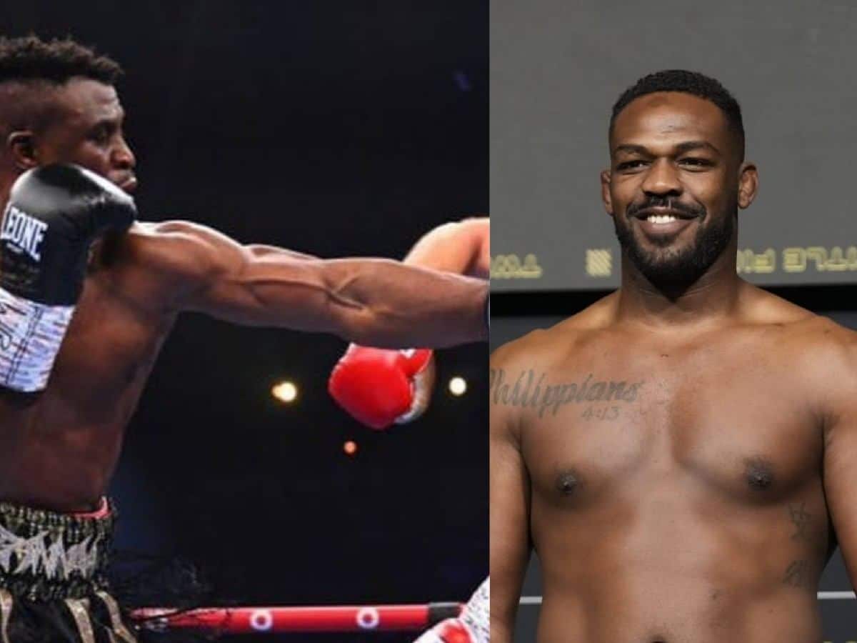 “Opens many doors,” Jon Jones finally reacts to rival Francis Ngannou’s INCREDIBLE performance against Tyson Fury