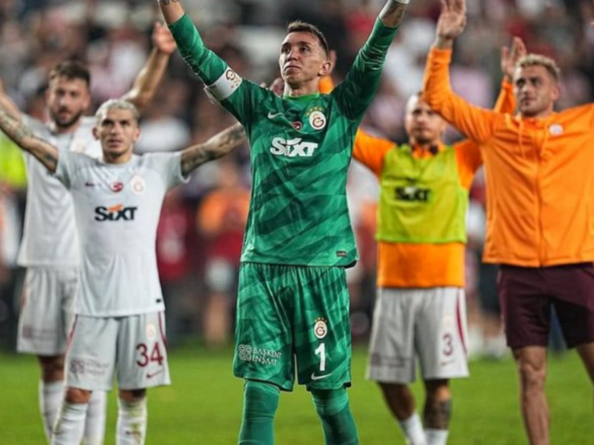 Galatasaray's Fernando Muslera after the match against Besiktas