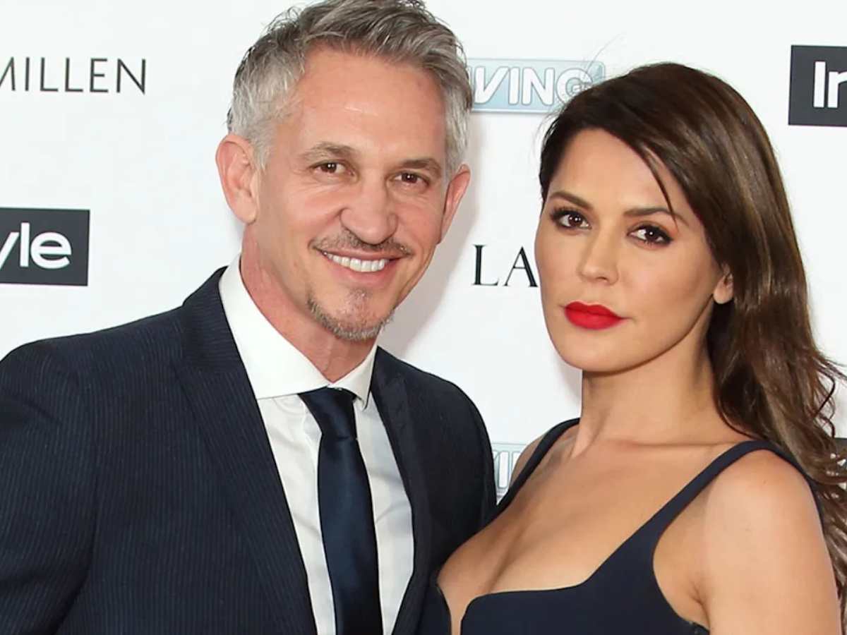 Gary Lineker and Danielle Bux