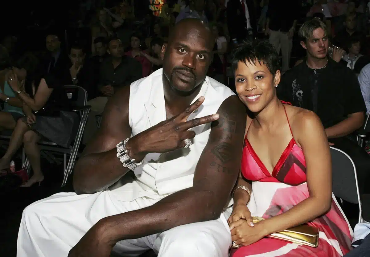 Shaquille O'Neal and Shaunie Henderson