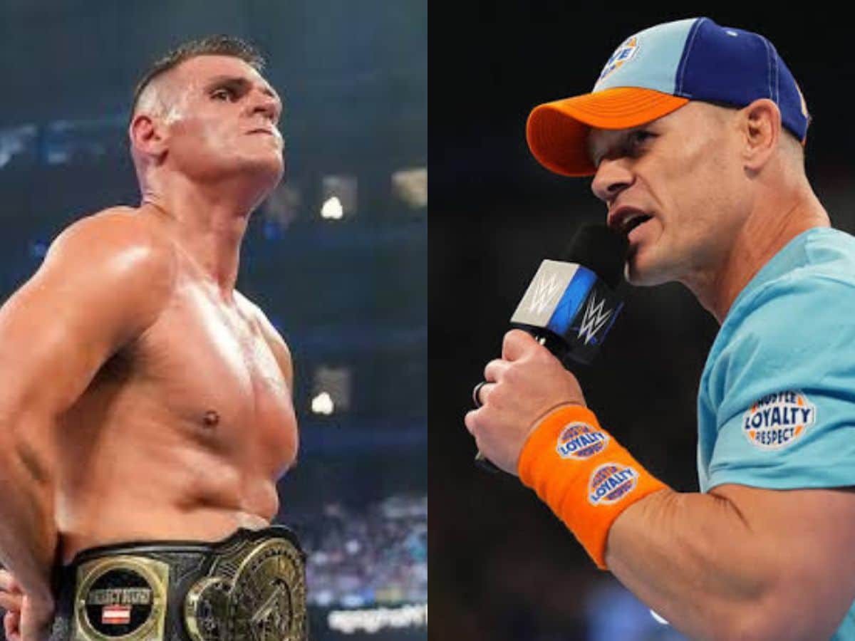 Gunther and John Cena 