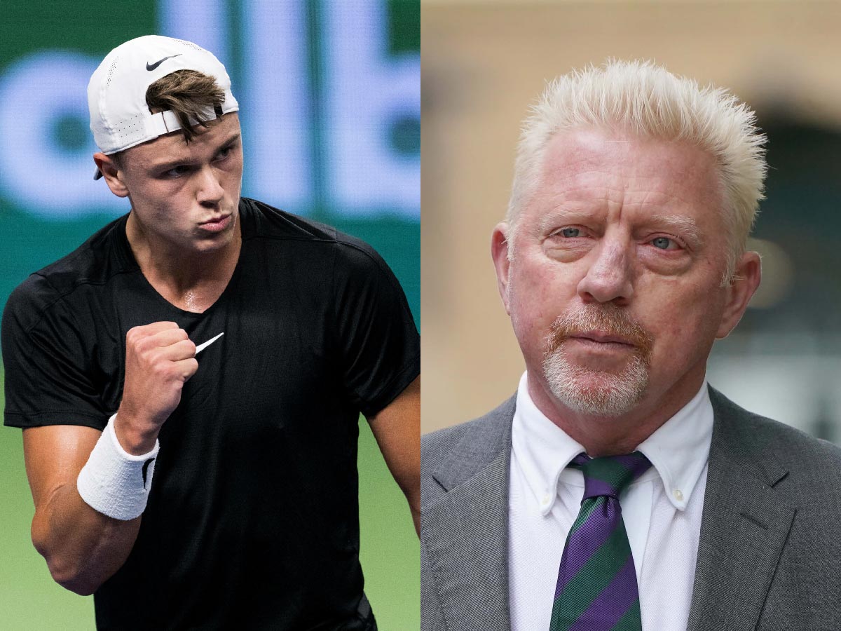 Holger Rune storms into the quarter-finals in Basel giving credit to his ‘team’ as new coach Boris Becker takes charge  