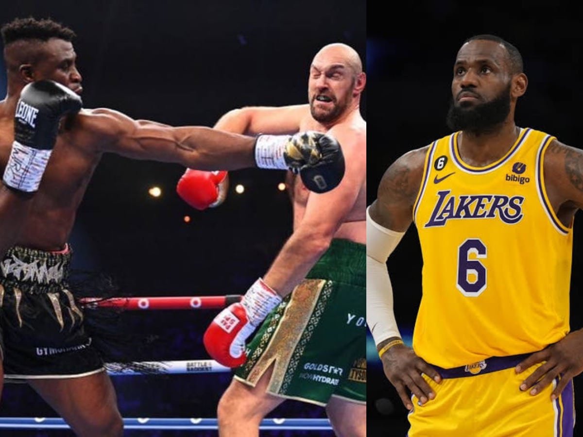 “Exactly why I don’t watch boxing” – LeBron James FRUSTRATED with ridiculous decision in Tyson Fury vs. Francis Ngannou