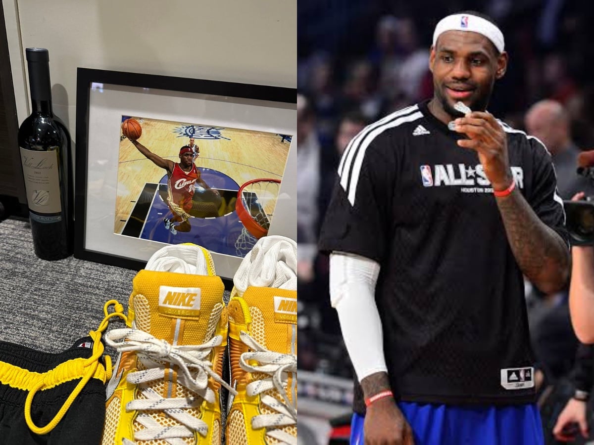 LeBron James gets INCREDIBLE gift from Kings on 20th anniversary of NBA debut