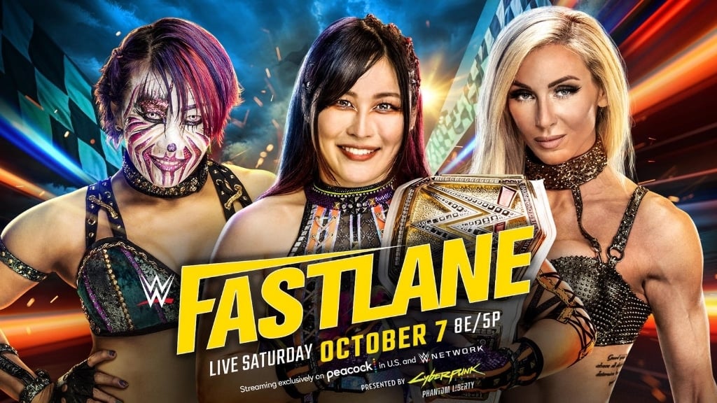 WWE Asuka vs. Iyo Sky vs. Charlotte Flair 