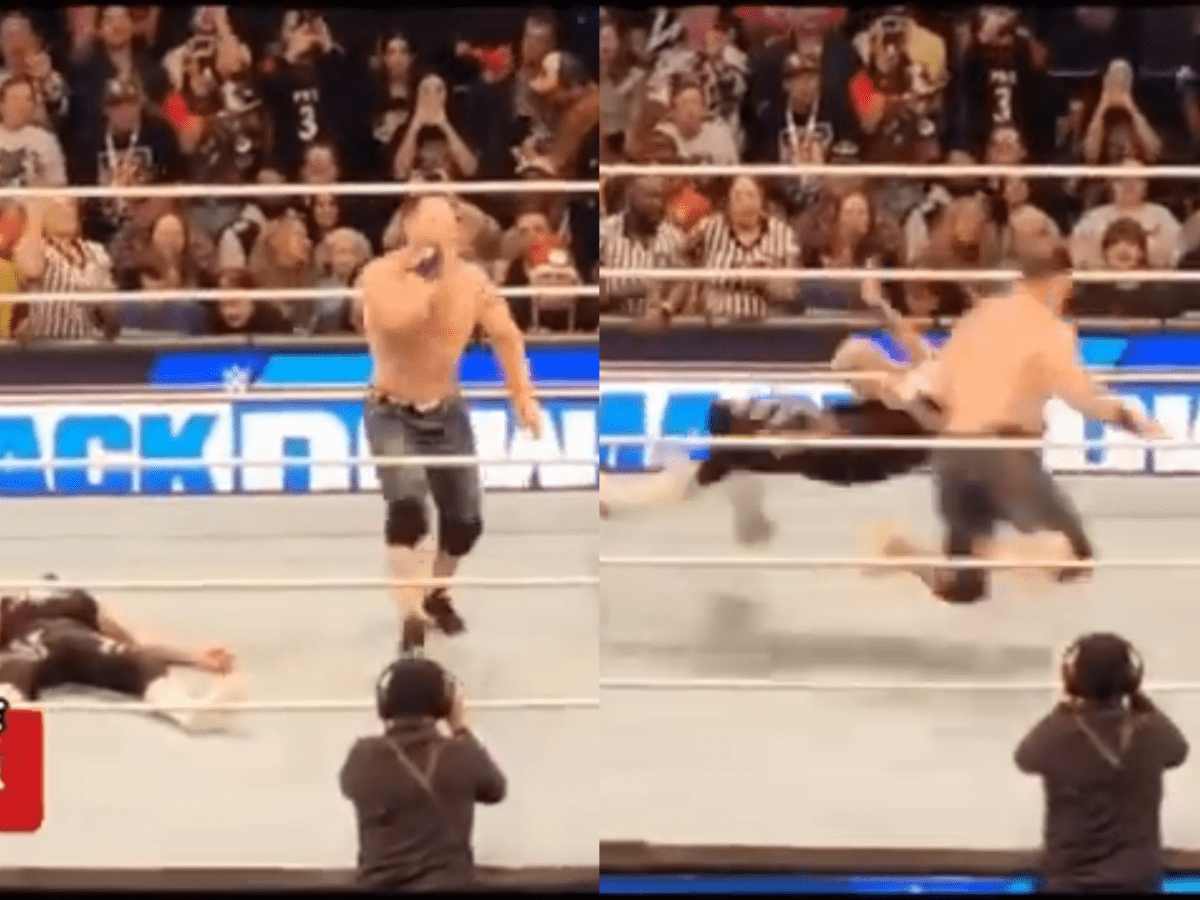 WATCH: What John Cena did after SmackDown went off-air