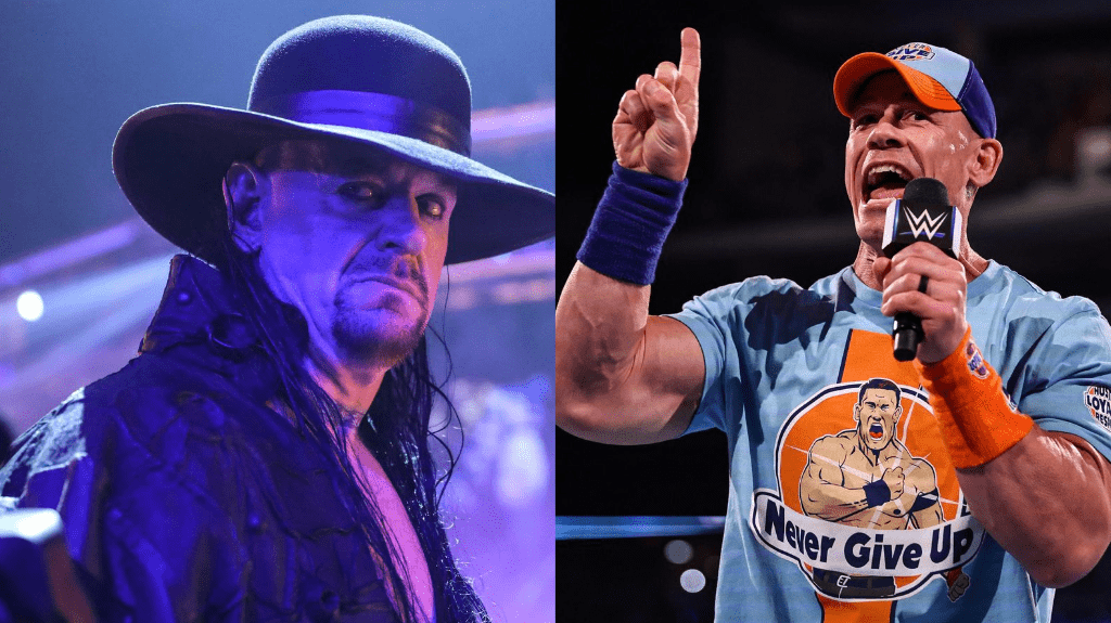 The Undertaker and John Cena 