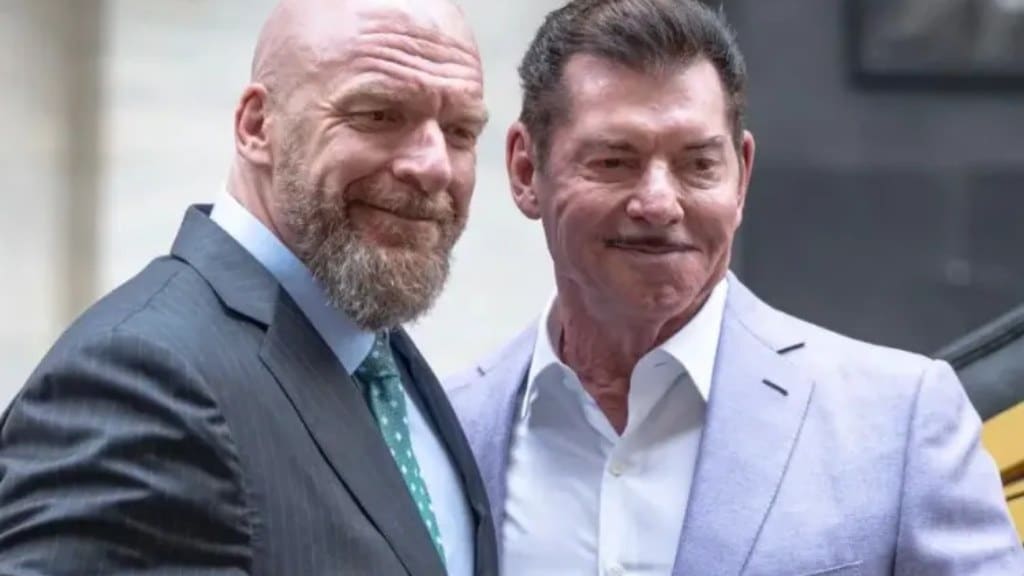 Triple H and Vince McMahon