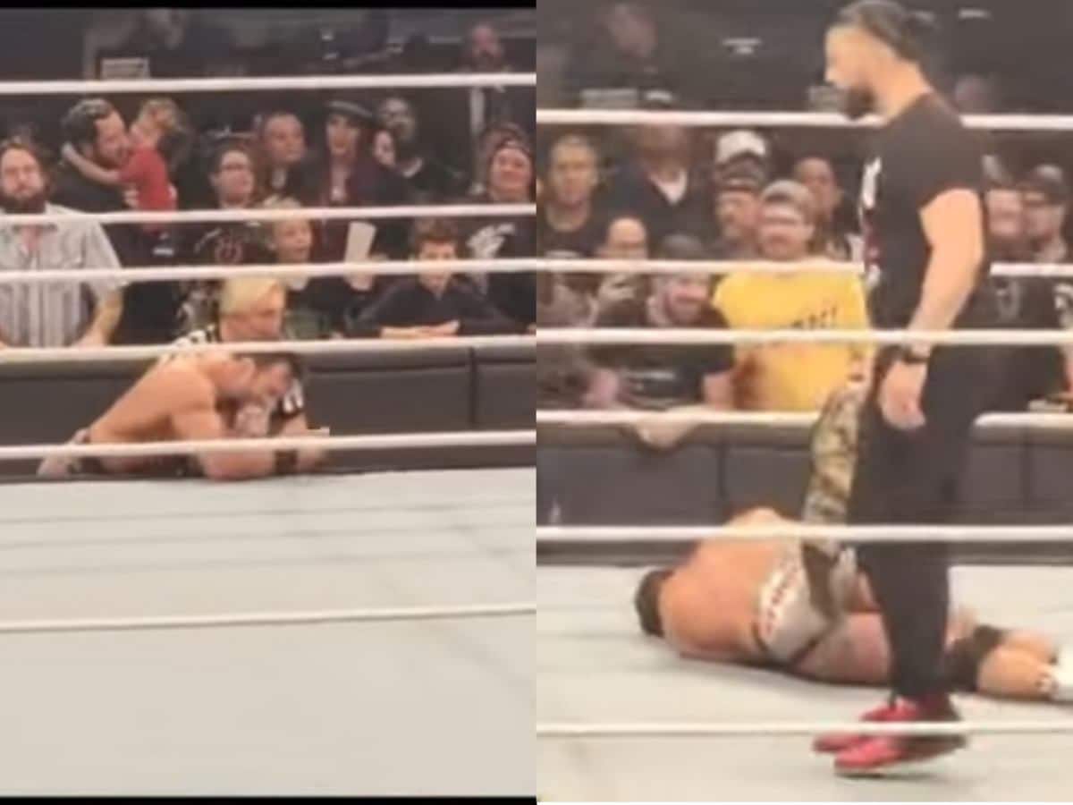 WATCH: What happened with LA Knight following vicious spear from Roman Reigns after WWE SmackDown went off-air?