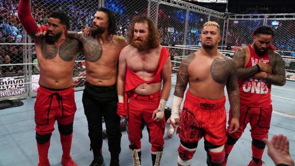 The Bloodline at Wargames Survivor Series 2022 